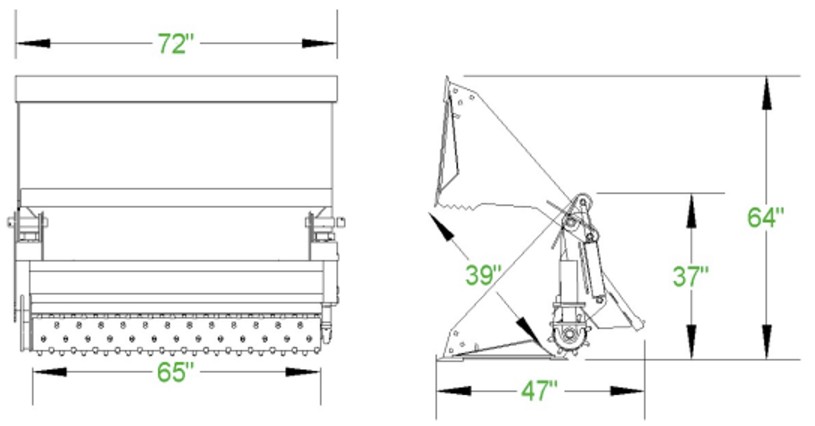 Skid Steer Power Rake