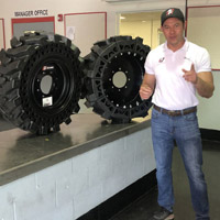 Solid Skid Steer Tires vs. Segmented Solid Tires